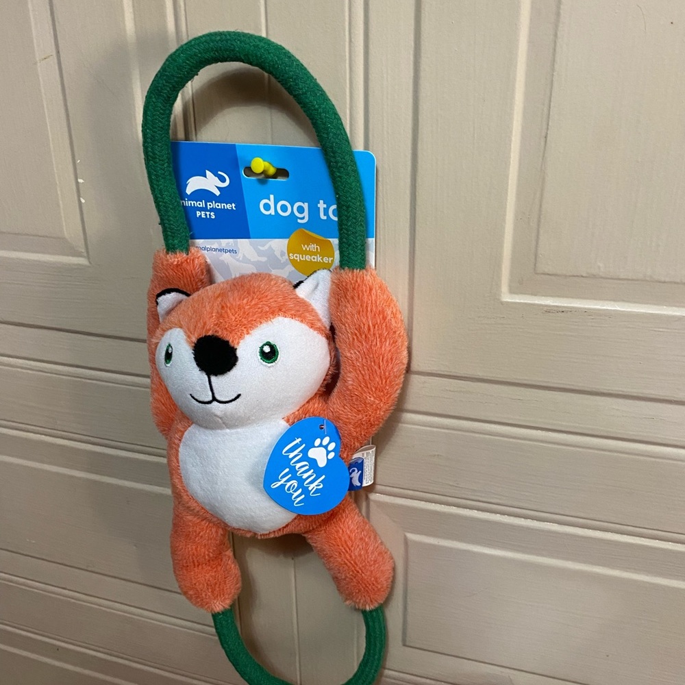 - Animal Planet. Plush  Rope With Squeaker. - Picture 4 of 7